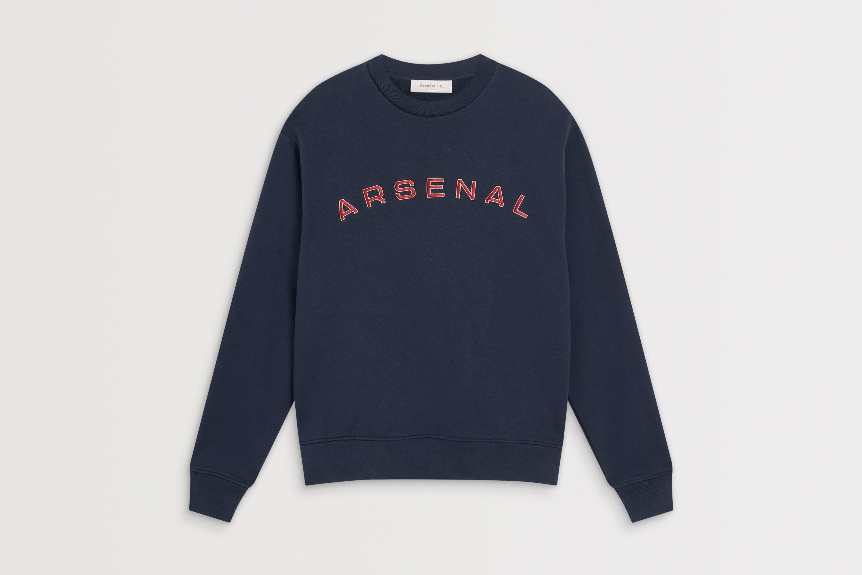 Arsenal Classics Navy Stadium Sweatshirt