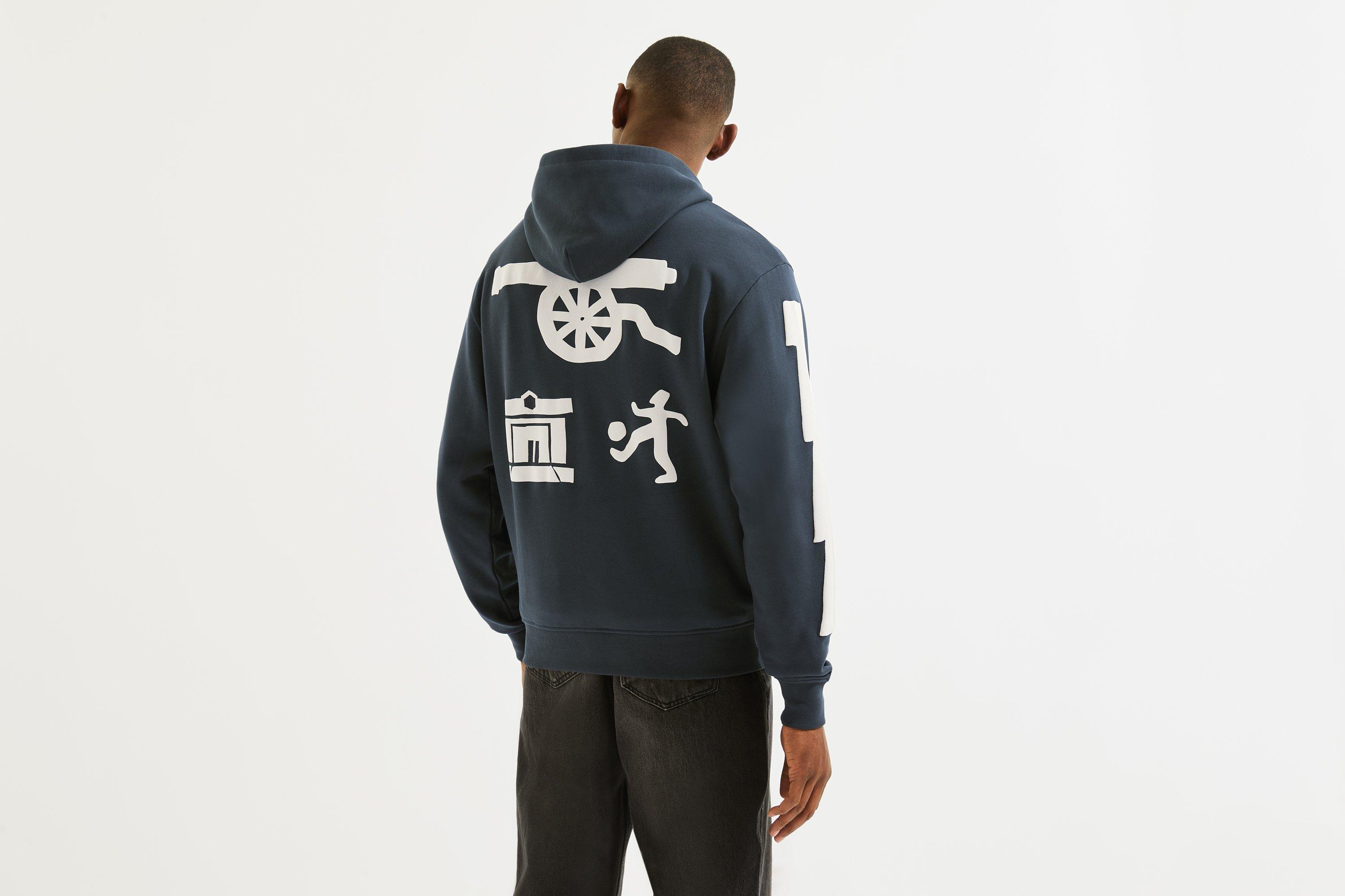 Arsenal N7 Black Pre-Historic Hoodie