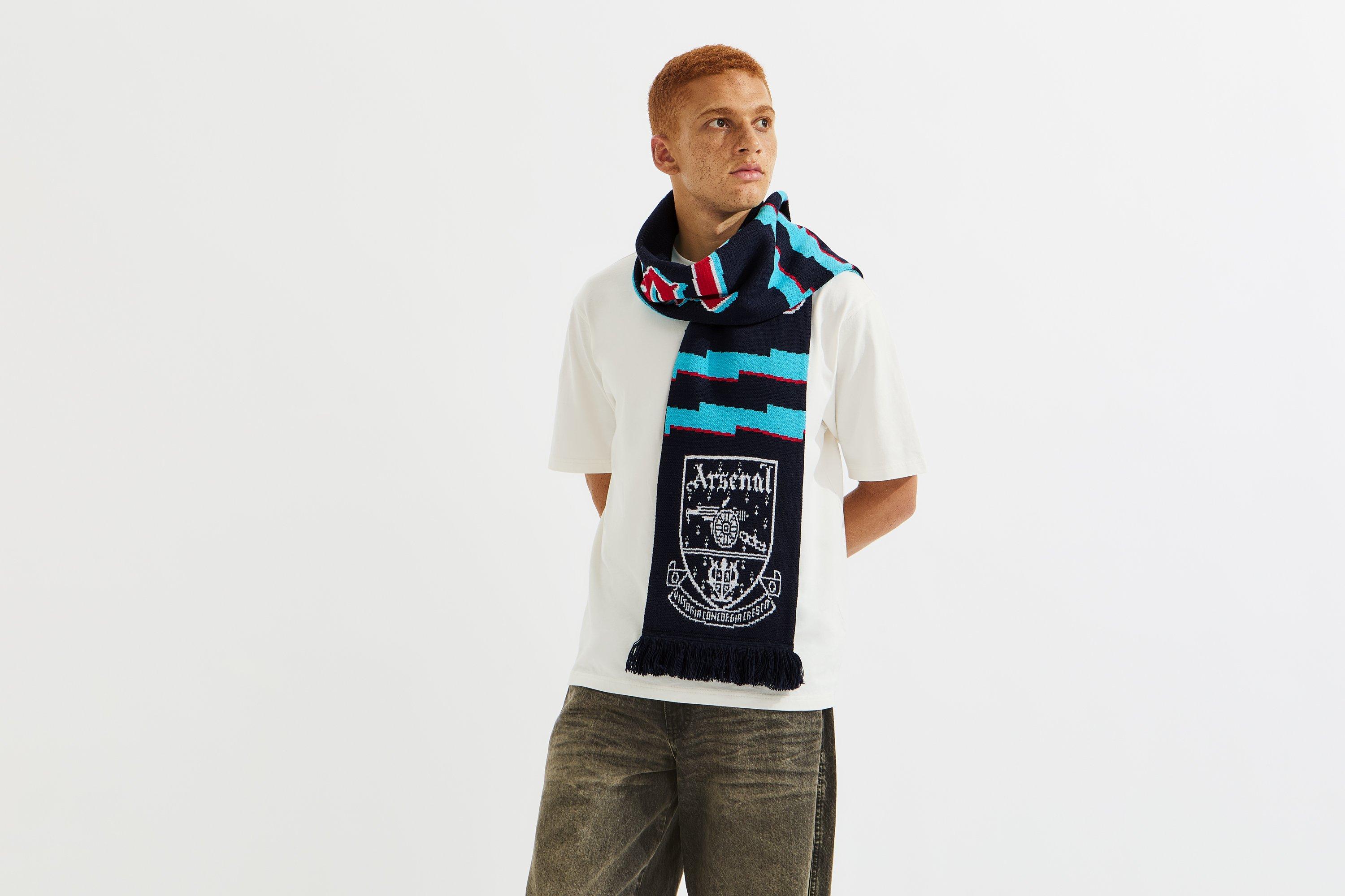 Arsenal Lightning Bolt Scarf